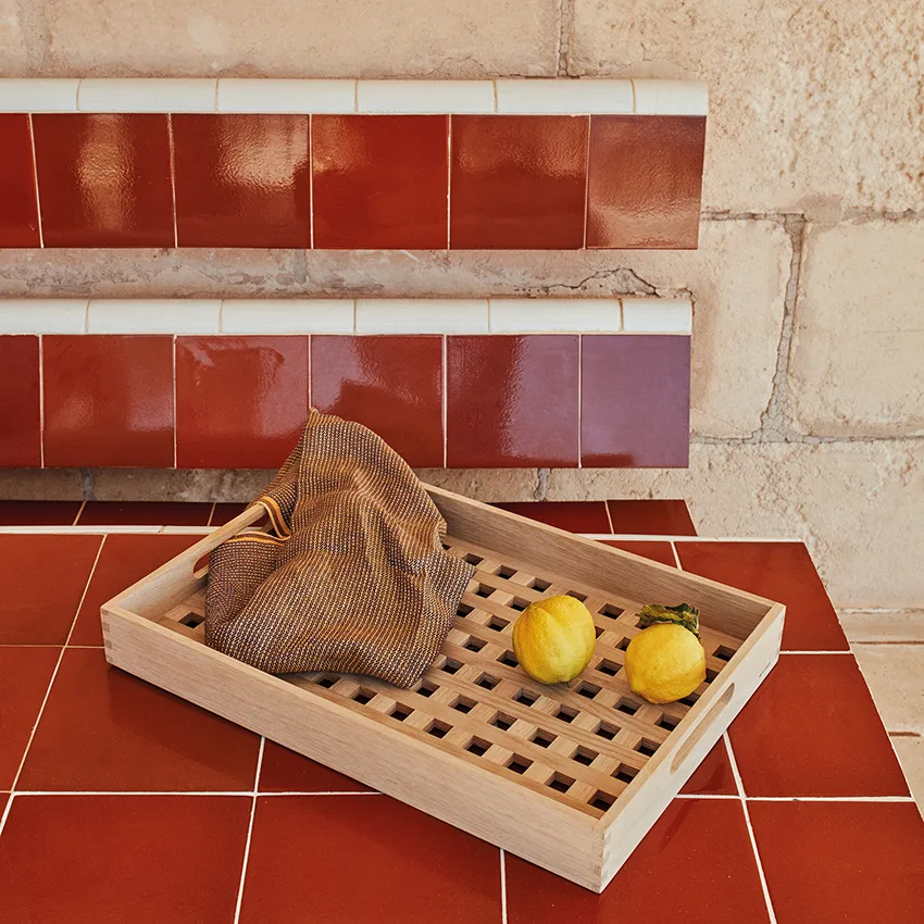 Fionia dienblad 36x52 cm, Eiken Fritz Hansen