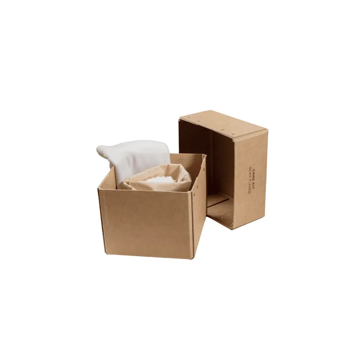 Fritz Hansen verzorgingskit leer & rotan - 200 g+katoenen doek - Fritz Hansen