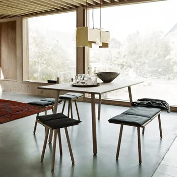 Georg bank - Eikenhout - Fritz Hansen