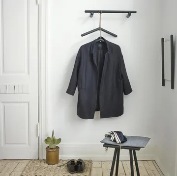 Georg kruk - zwart-geschilder eikenhout - Fritz Hansen