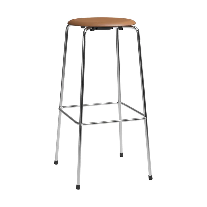 High Dot barkruk - Essential walnut-chrome - Fritz Hansen