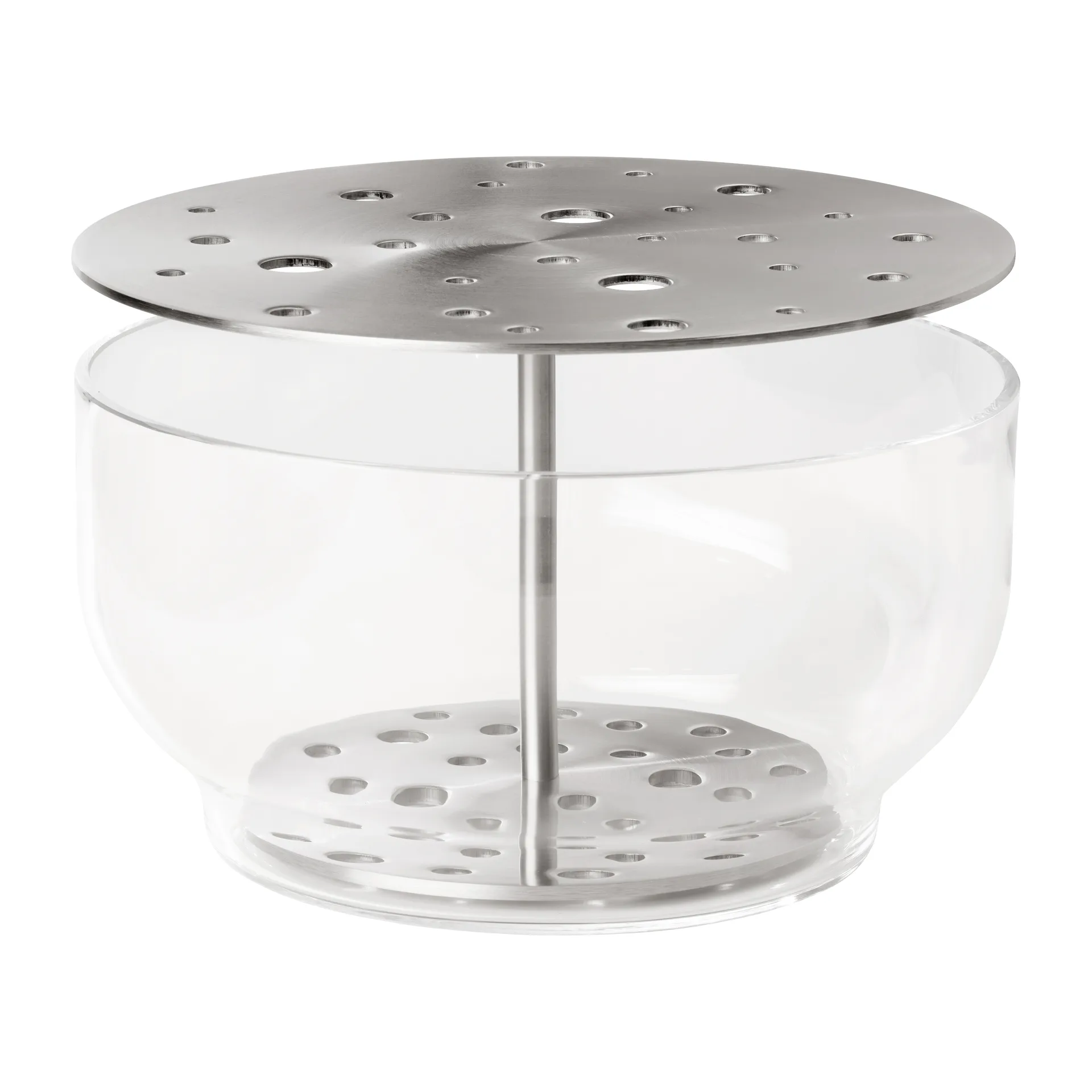 Ikebana vaas roestvrij staal, Large Fritz Hansen