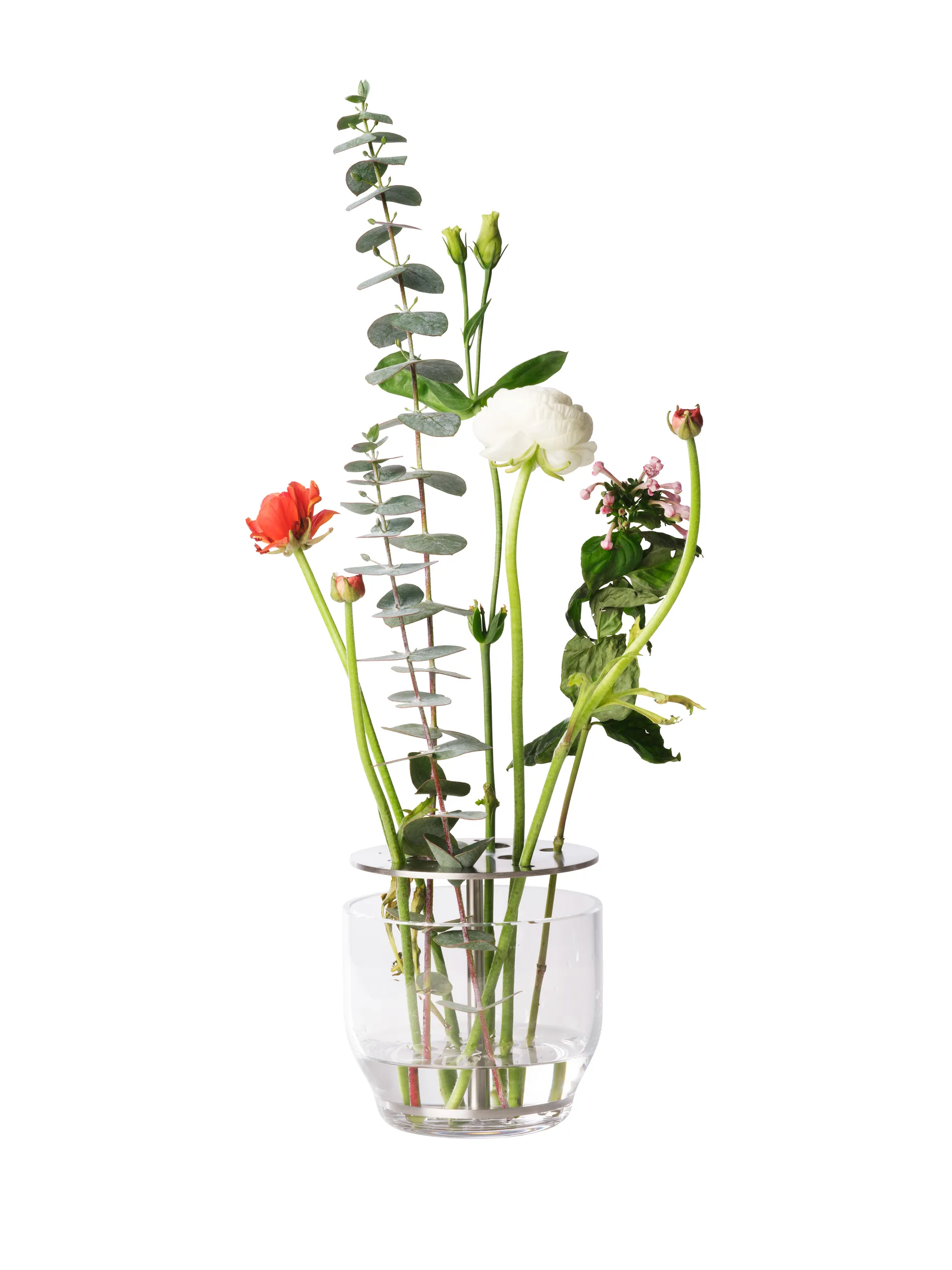 Ikebana vaas roestvrij staal, Small Fritz Hansen