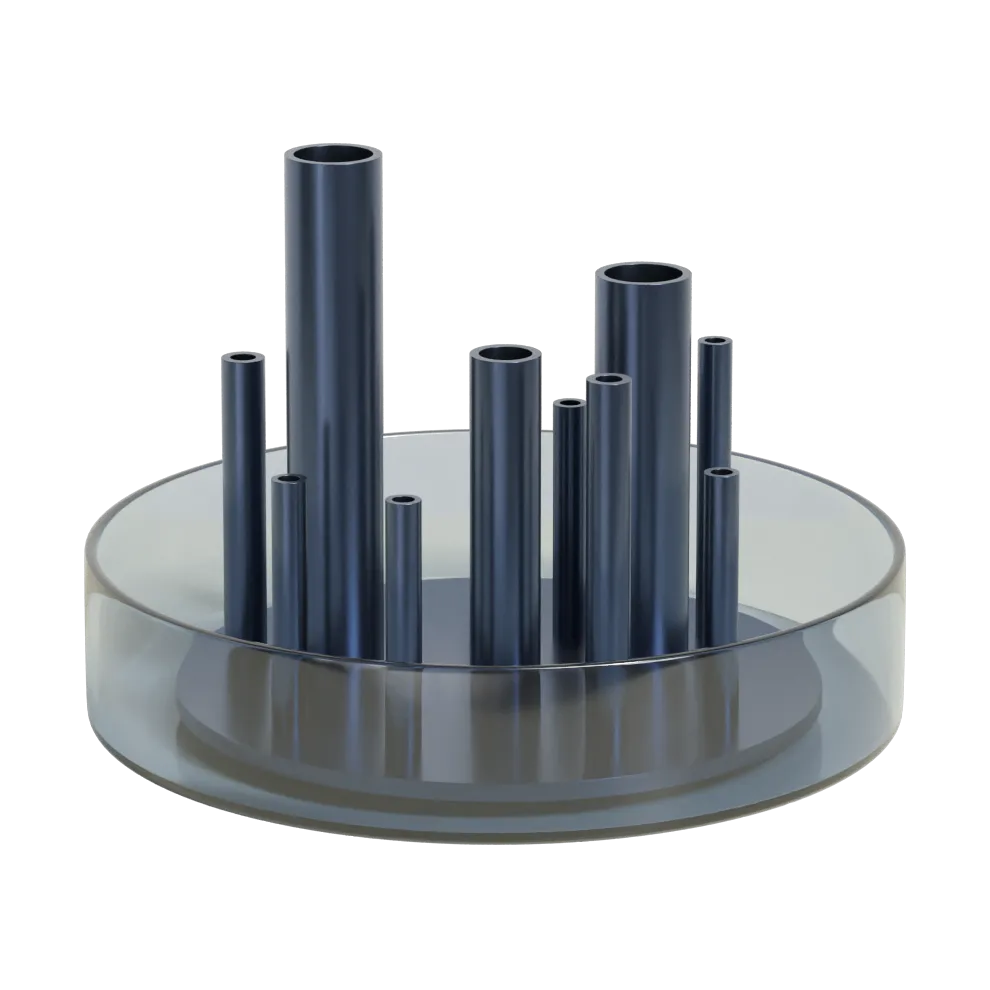 Ikeru low vaas, Dusk blue Fritz Hansen