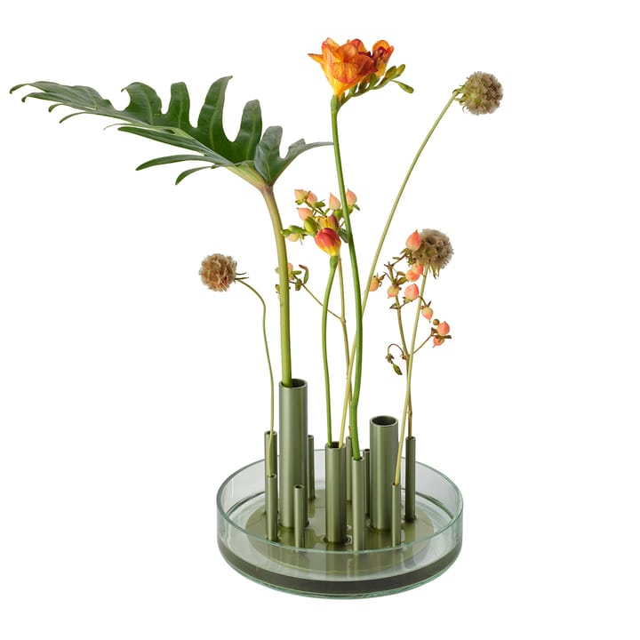 Ikeru vaas Forest green, Laag Fritz Hansen