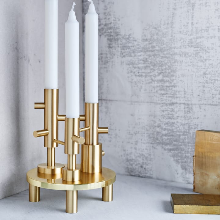 Jaime Hayon kandelaar, groot, Messing Fritz Hansen