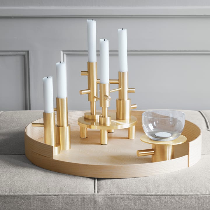 Jaime Hayon kandelaar, groot, Messing Fritz Hansen