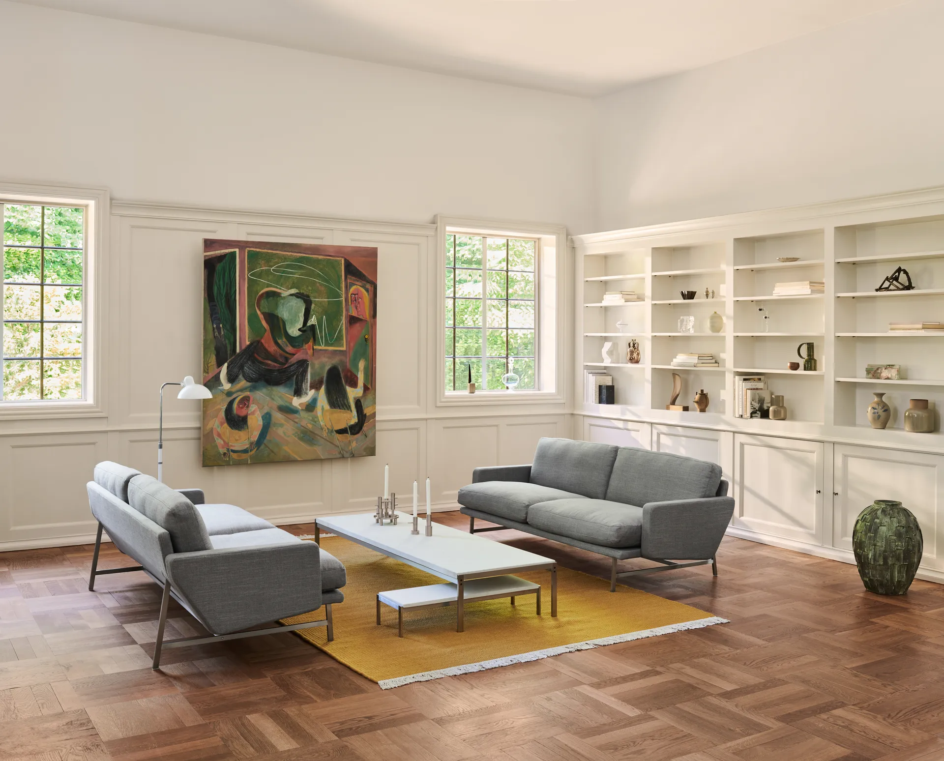 Jaime Hayon Single kandelaar stainless steel, #1 Fritz Hansen