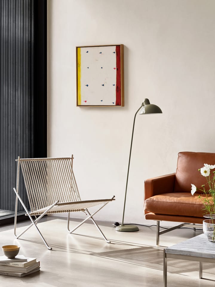 Kaiser Idell 6556-F vloerlamp, Olive green Fritz Hansen