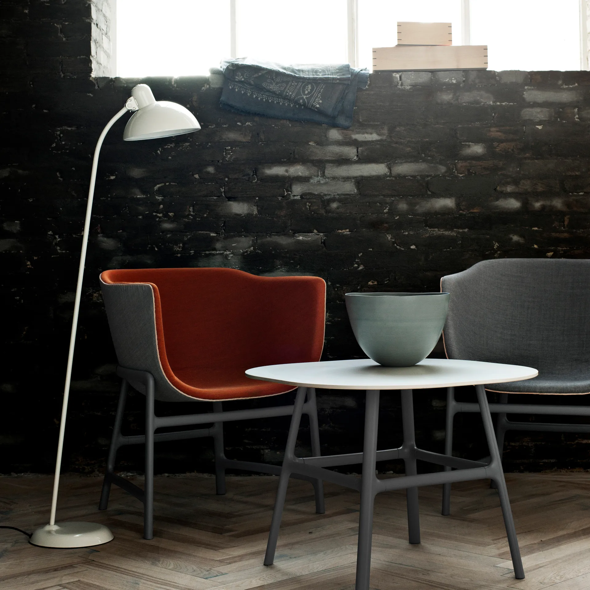 Kaiser Idell 6556-F vloerlamp, White Fritz Hansen