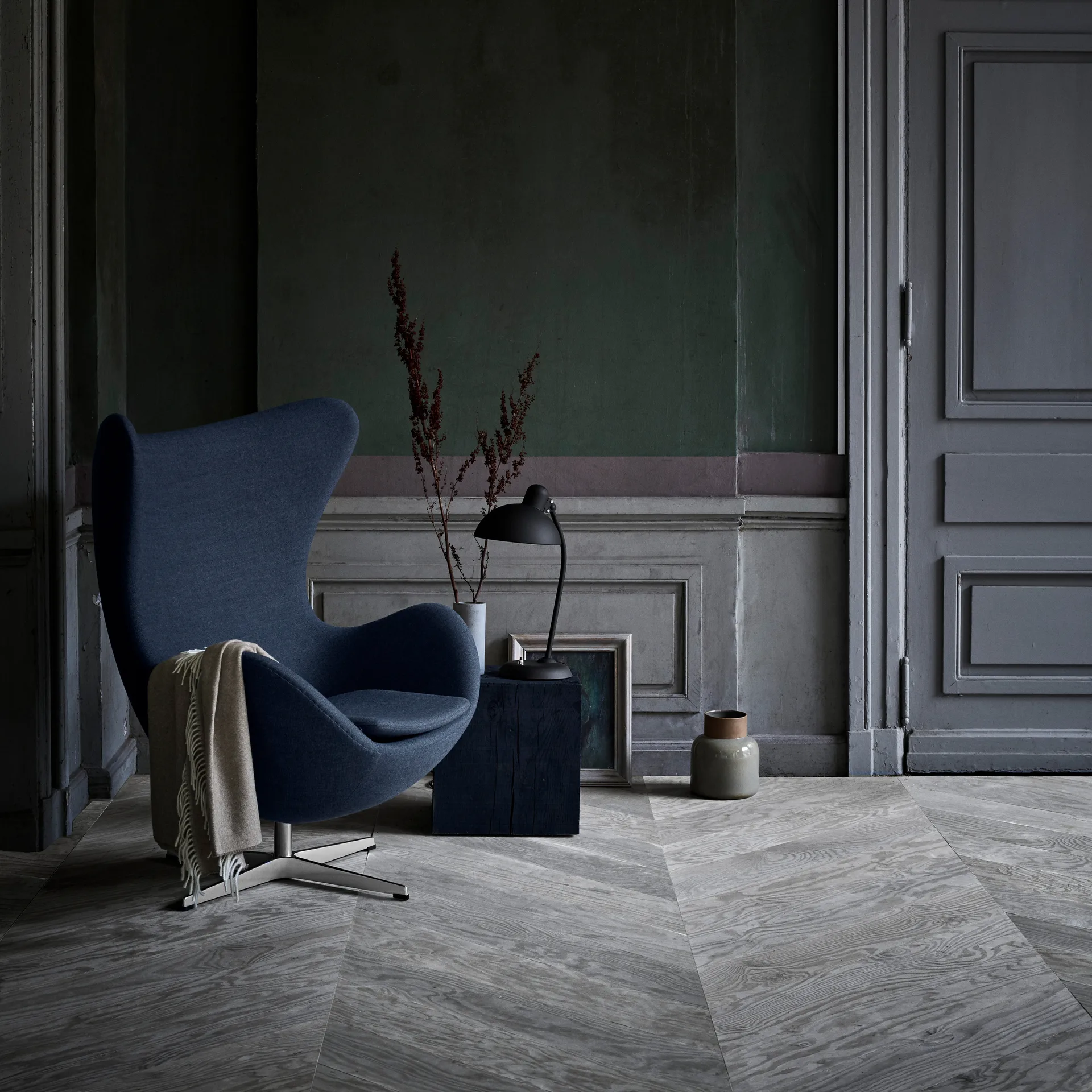 Kaiser Idell 6556-T tafellamp, Matt black Fritz Hansen