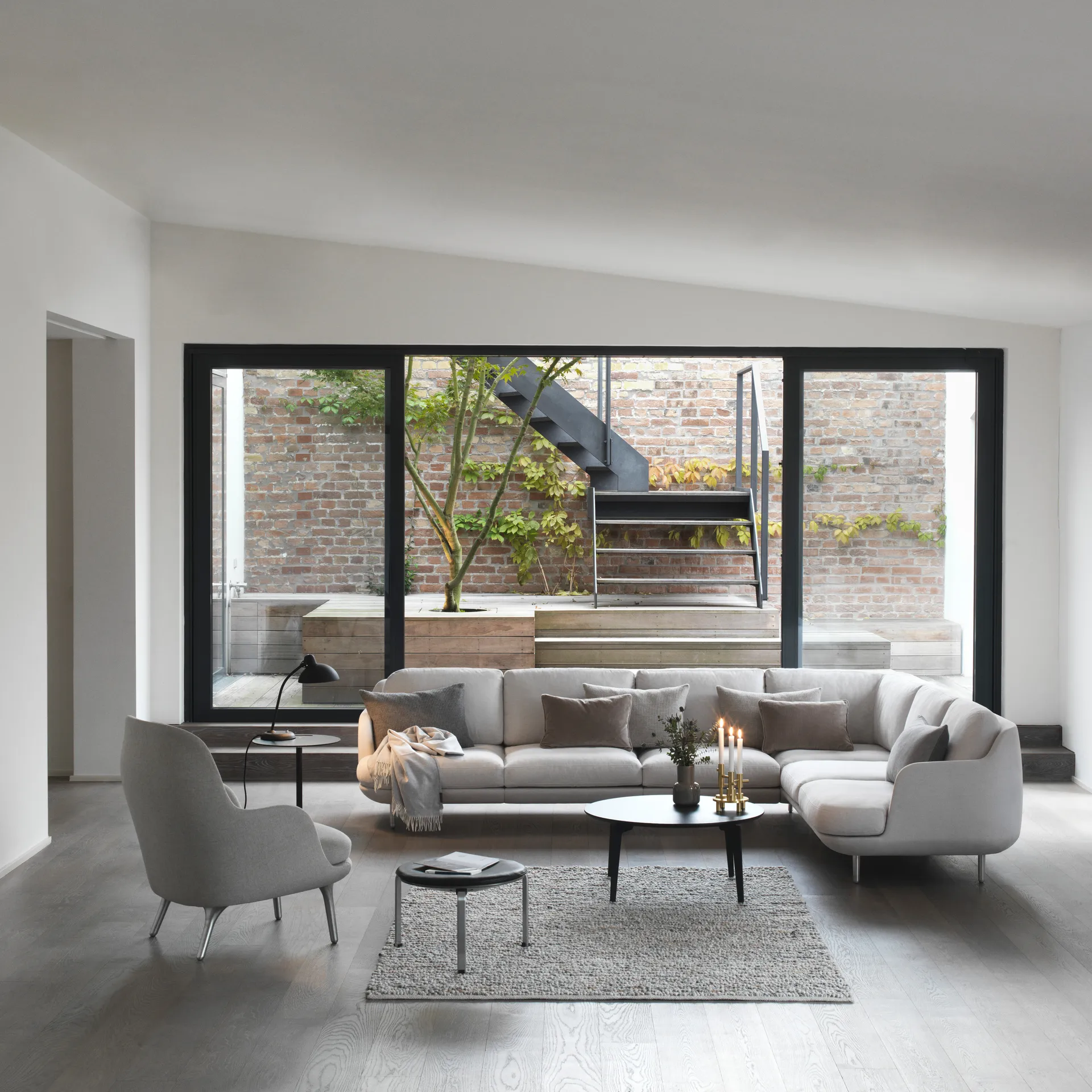 Kaiser Idell 6556-T tafellamp, Matt black Fritz Hansen