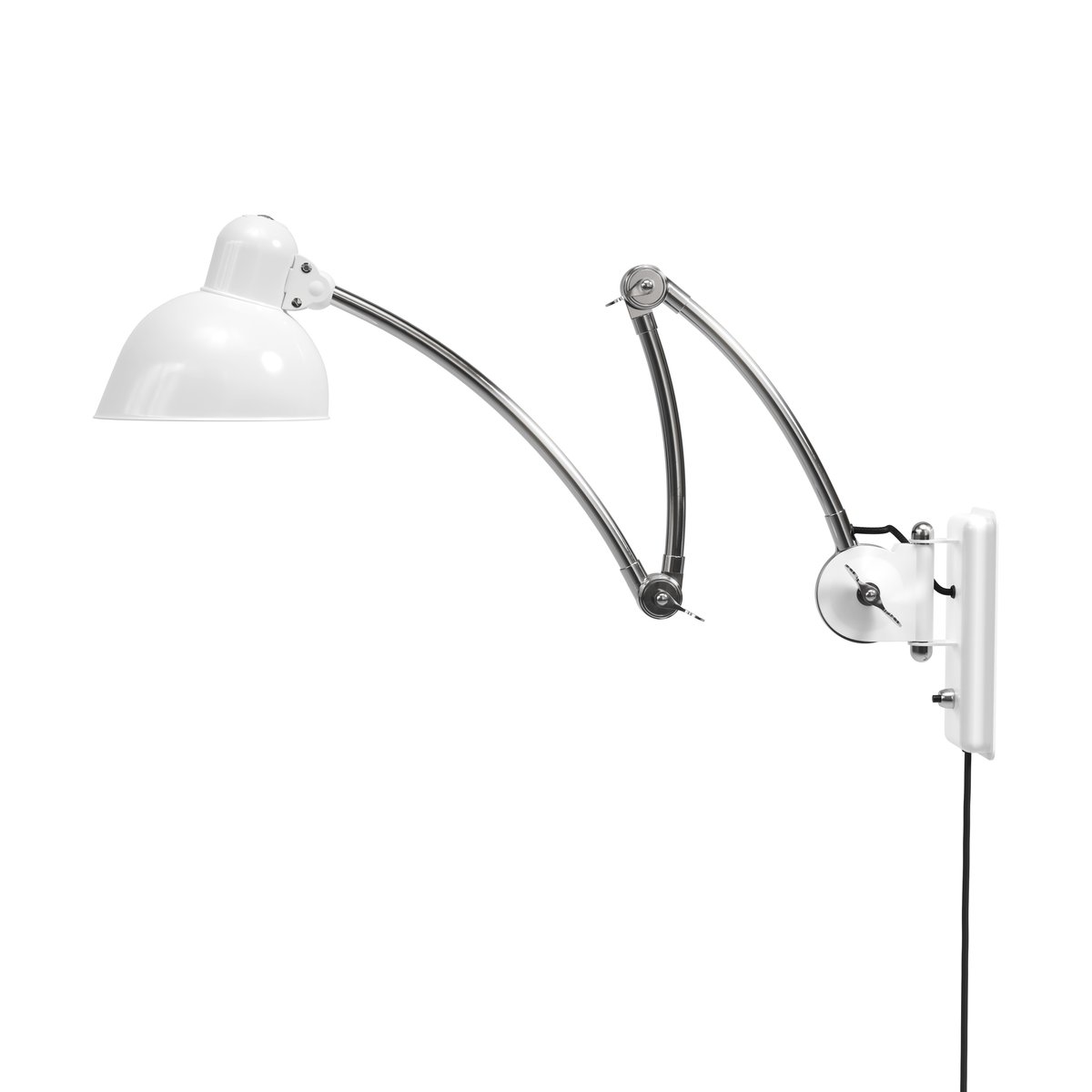 Fritz Hansen Kaiser Idell 6559-W wandlamp White | Scandinavisch Interieur | Wandlampen | Wit