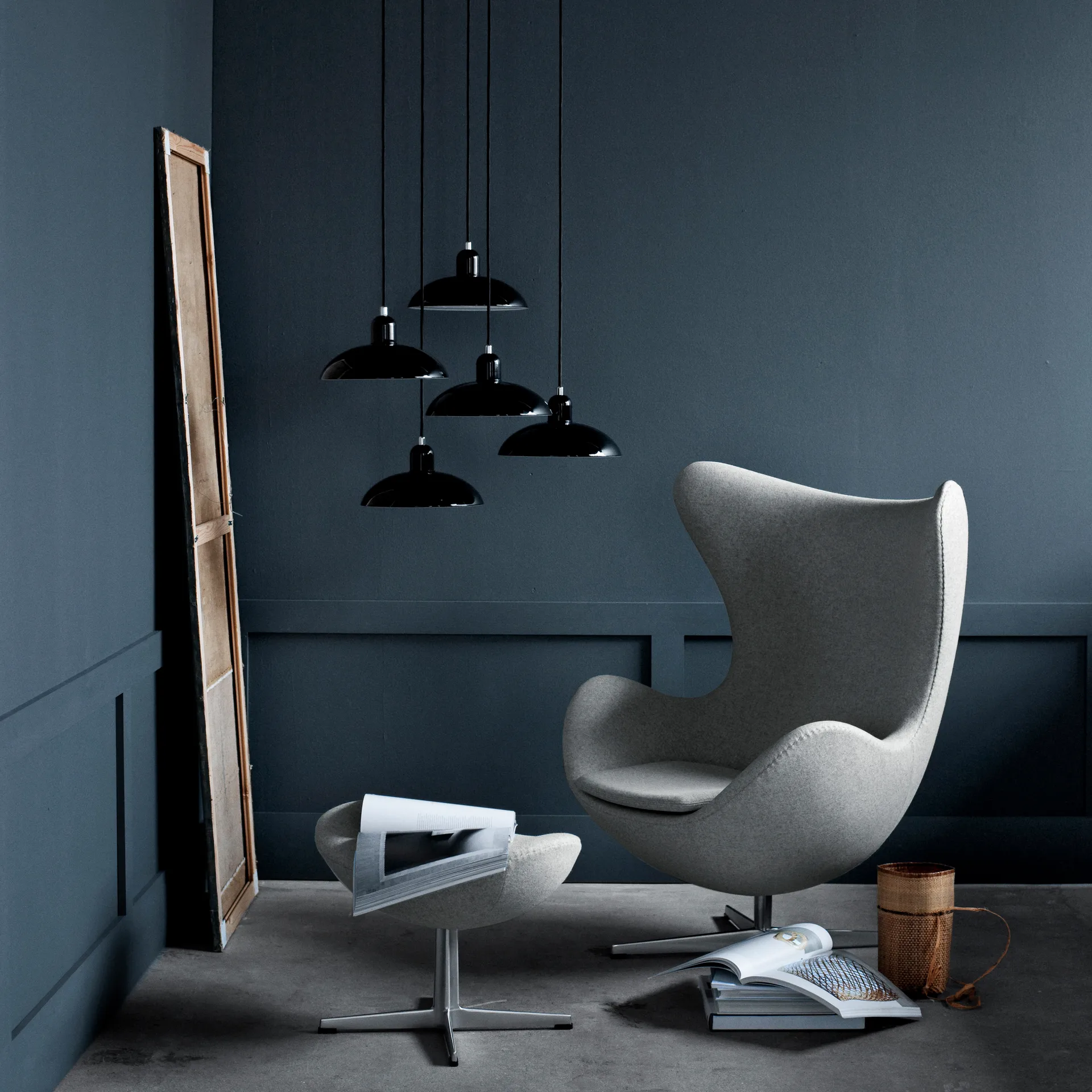 Kaiser Idell 6631-P hanglamp, Black Fritz Hansen