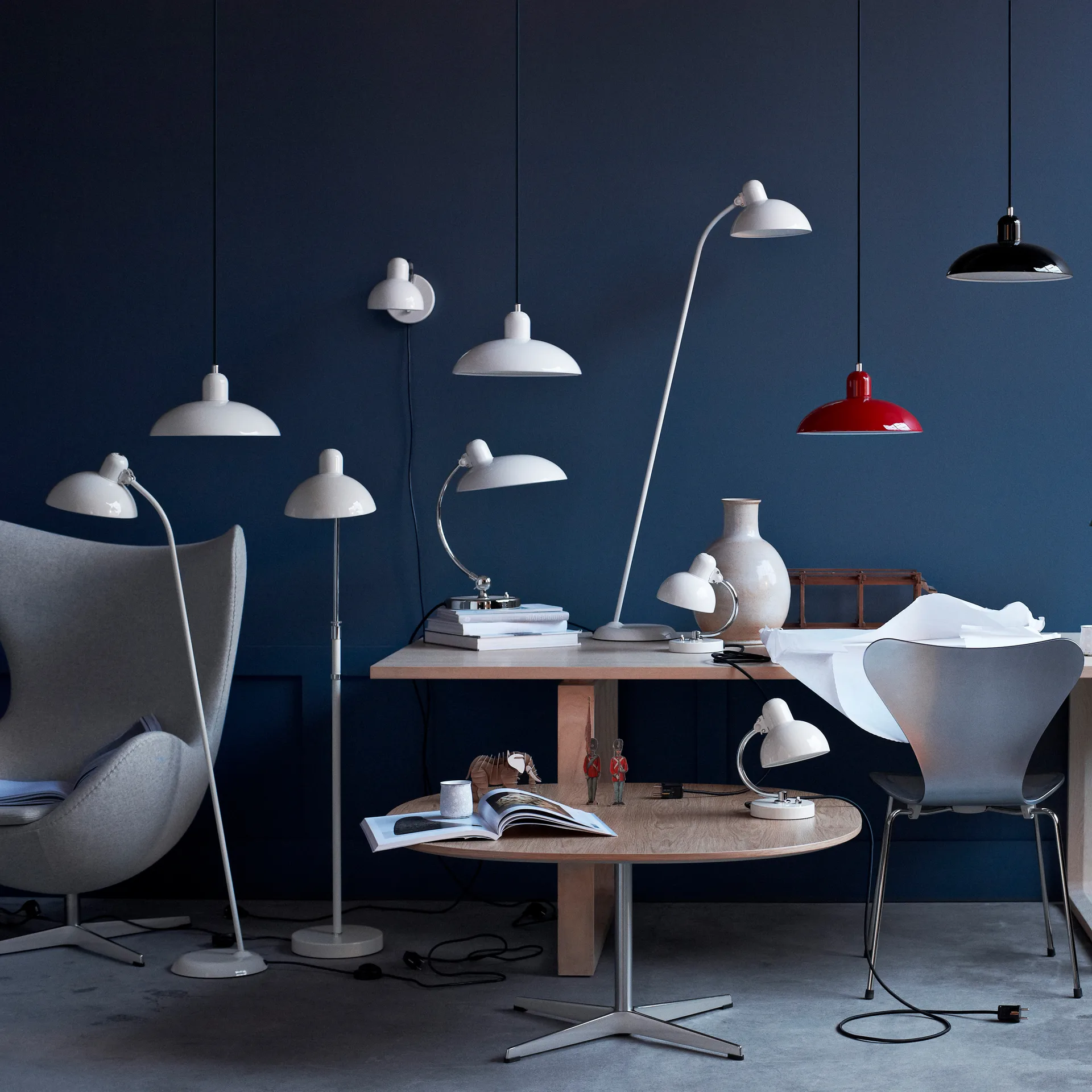 Kaiser Idell 6631-P hanglamp, White Fritz Hansen