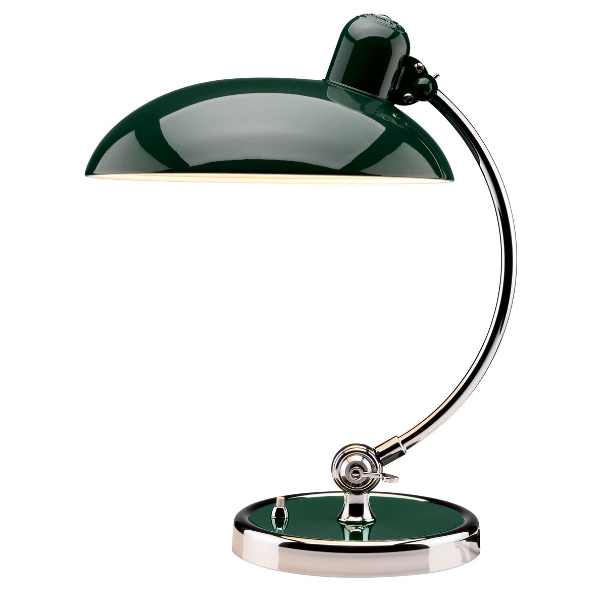 Fritz Hansen Kaiser Idell 6631-T Luxus tafellamp Donkergroen