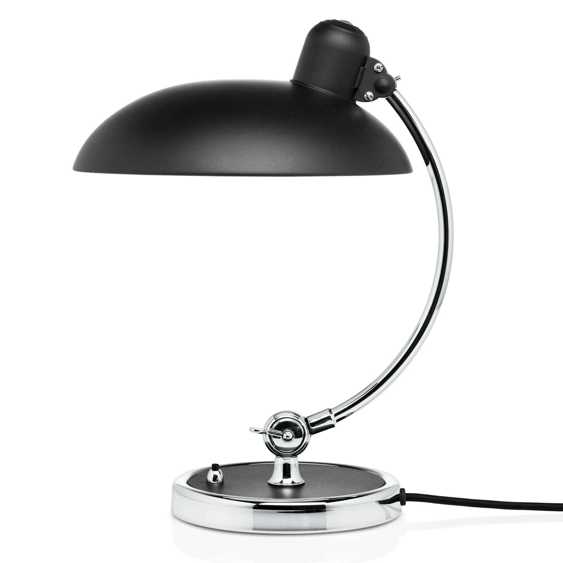 Kaiser Idell 6631-T Luxus tafellamp, Mat zwart Fritz Hansen