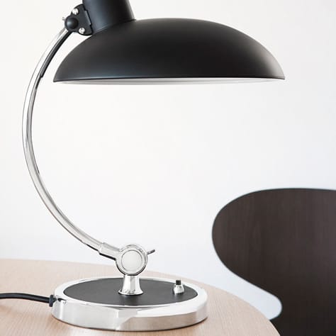 Kaiser Idell 6631-T Luxus tafellamp, Mat zwart Fritz Hansen