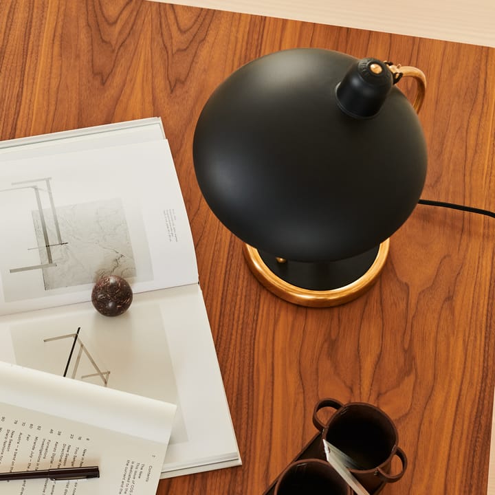 Kaiser Idell 6631-T Luxus tafellamp messing, Matt black Fritz Hansen