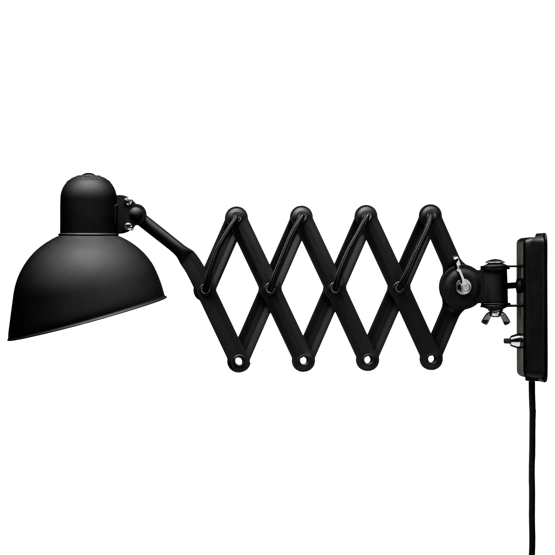 Kaiser Idell 6718-W wandlamp, Matt black Fritz Hansen