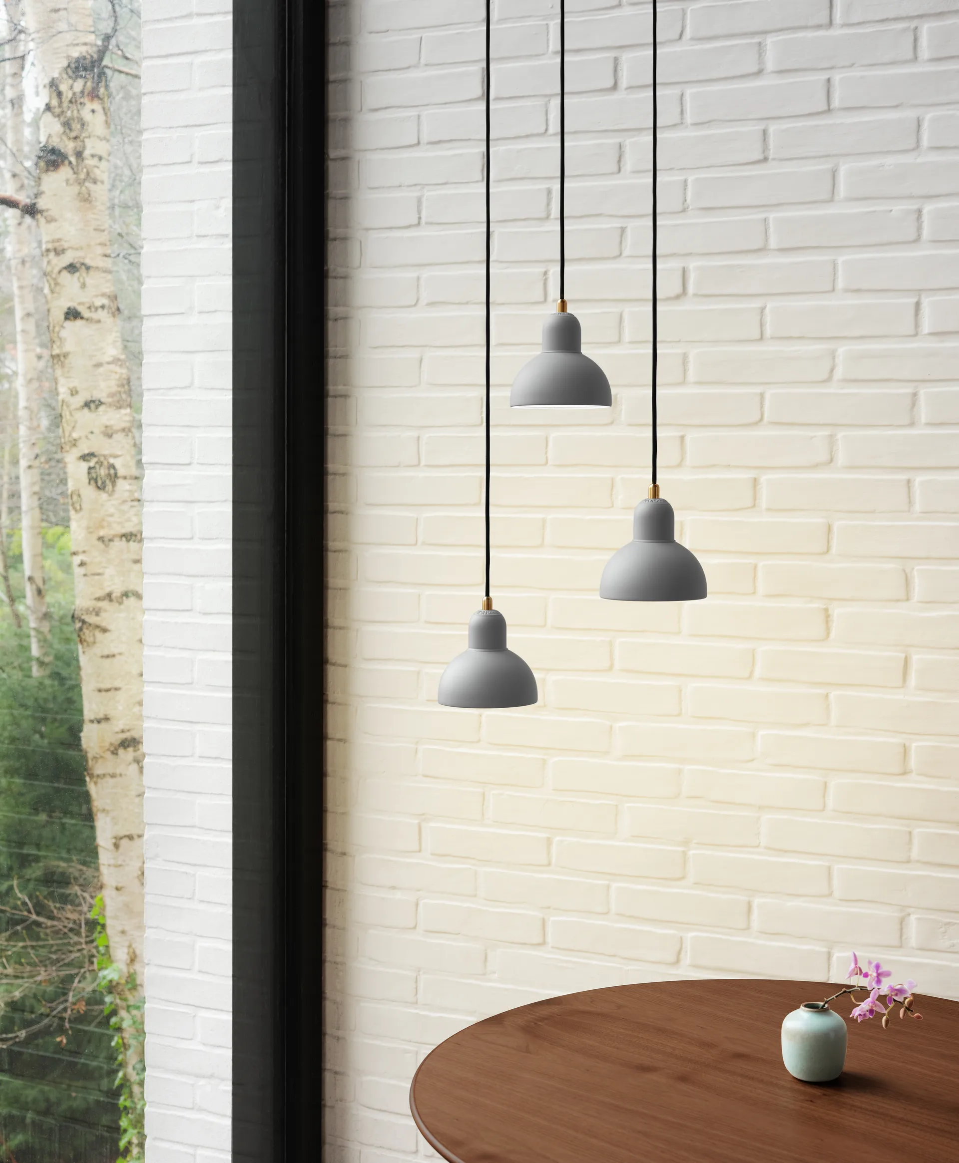 Kaiser Idell 6722-P hanglamp, Easy Grey Fritz Hansen
