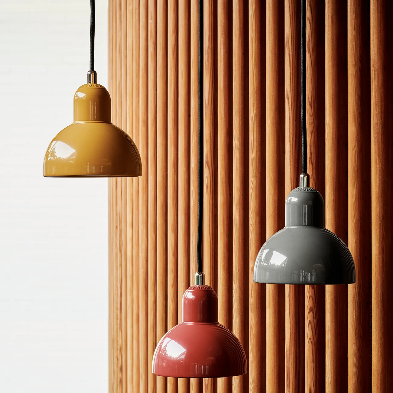 Kaiser Idell 6722-P hanglamp, Russet red Fritz Hansen