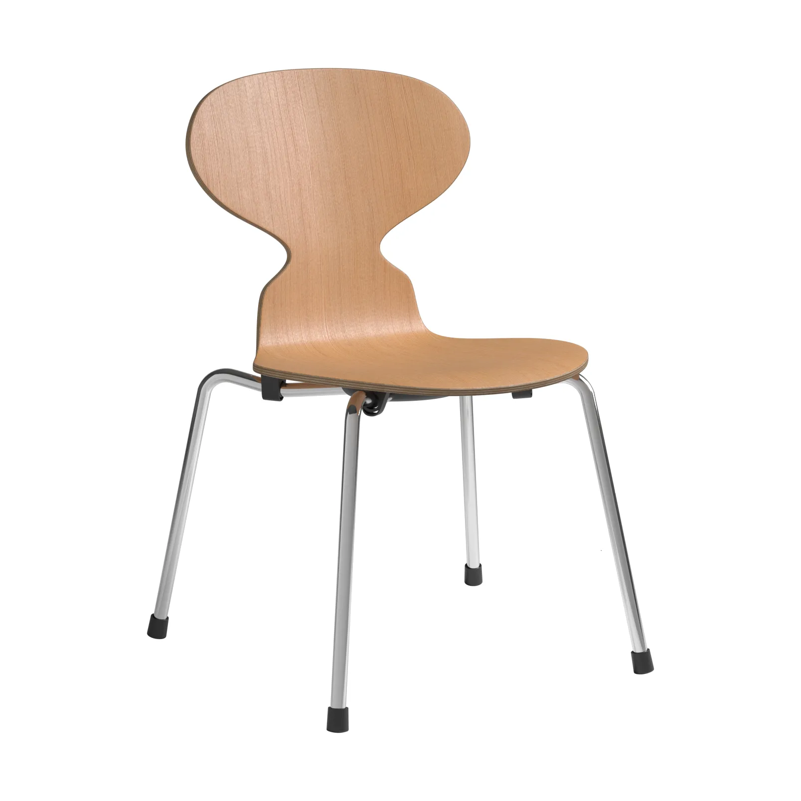 Myran kinderstoel, Oregon pine-chroom Fritz Hansen