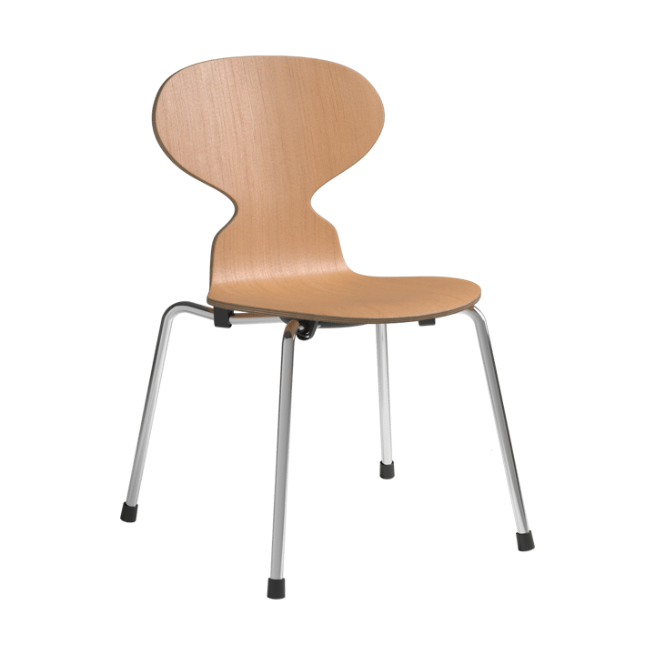 Myran kinderstoel - Oregon pine-chroom - Fritz Hansen