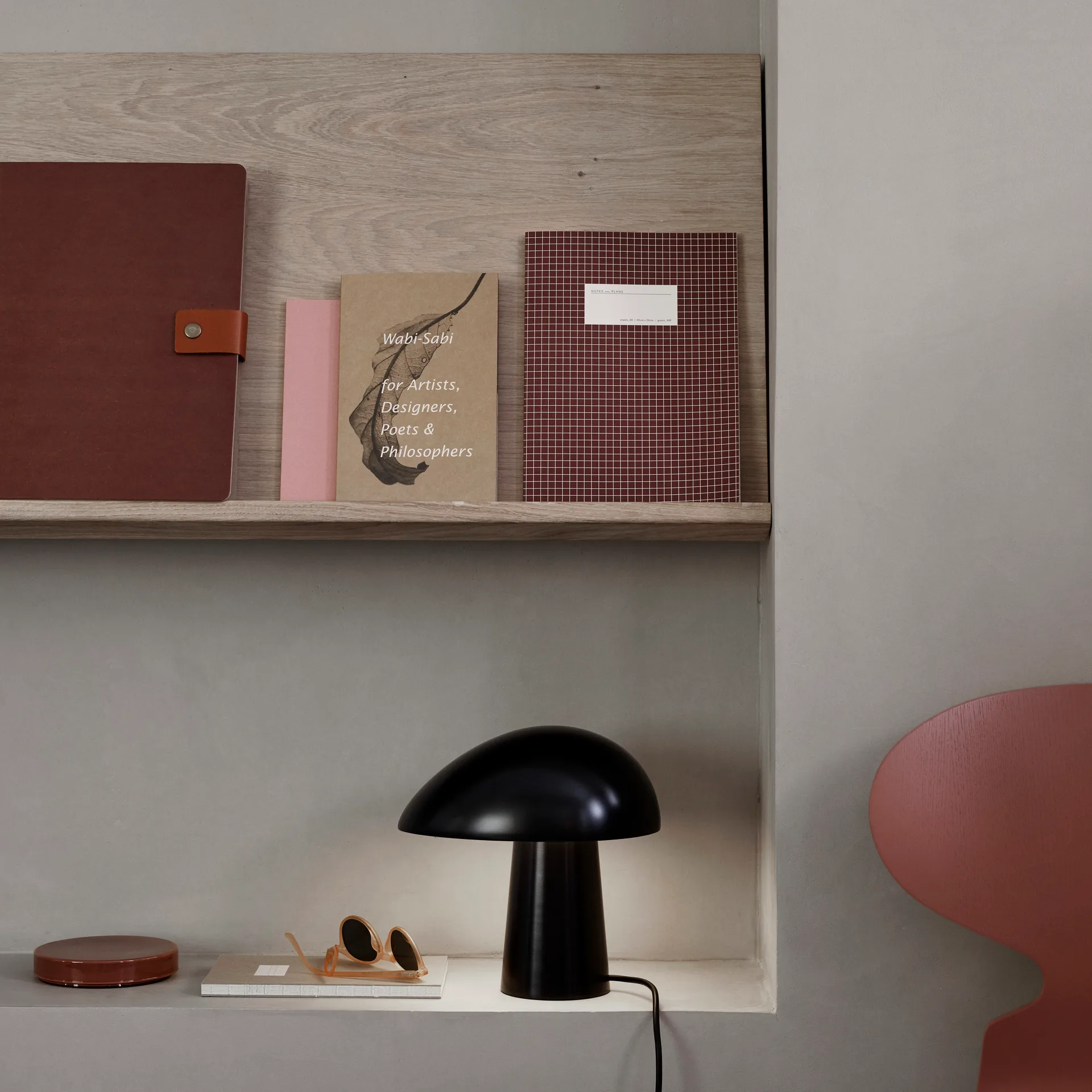 Night Owl tafellamp, Nachtblauw Fritz Hansen