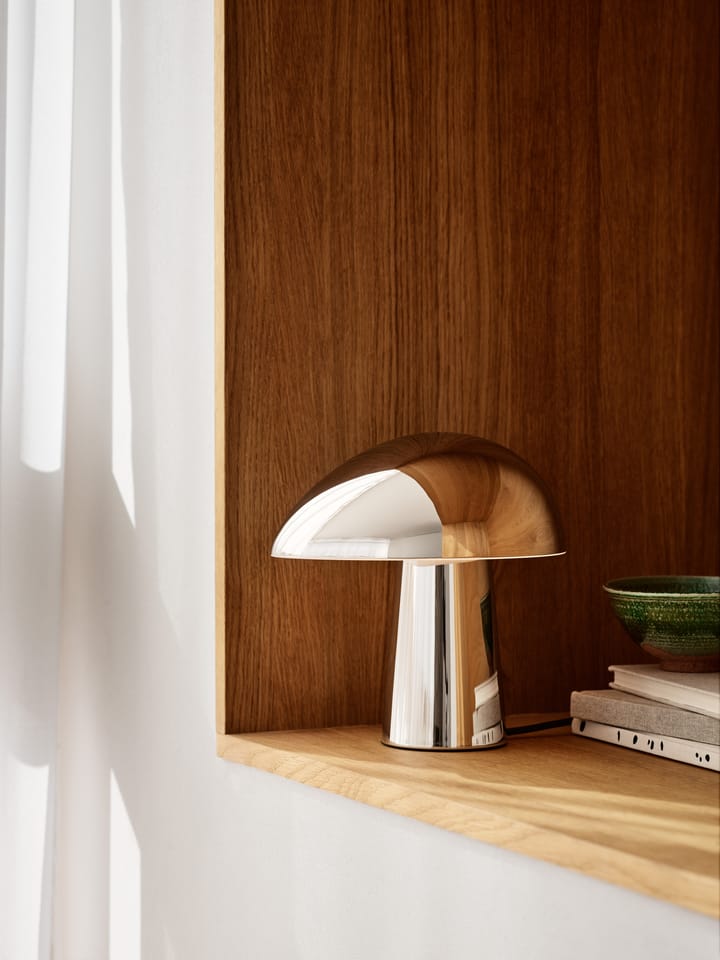 Night Owl tafellamp steel, Polished steel Fritz Hansen