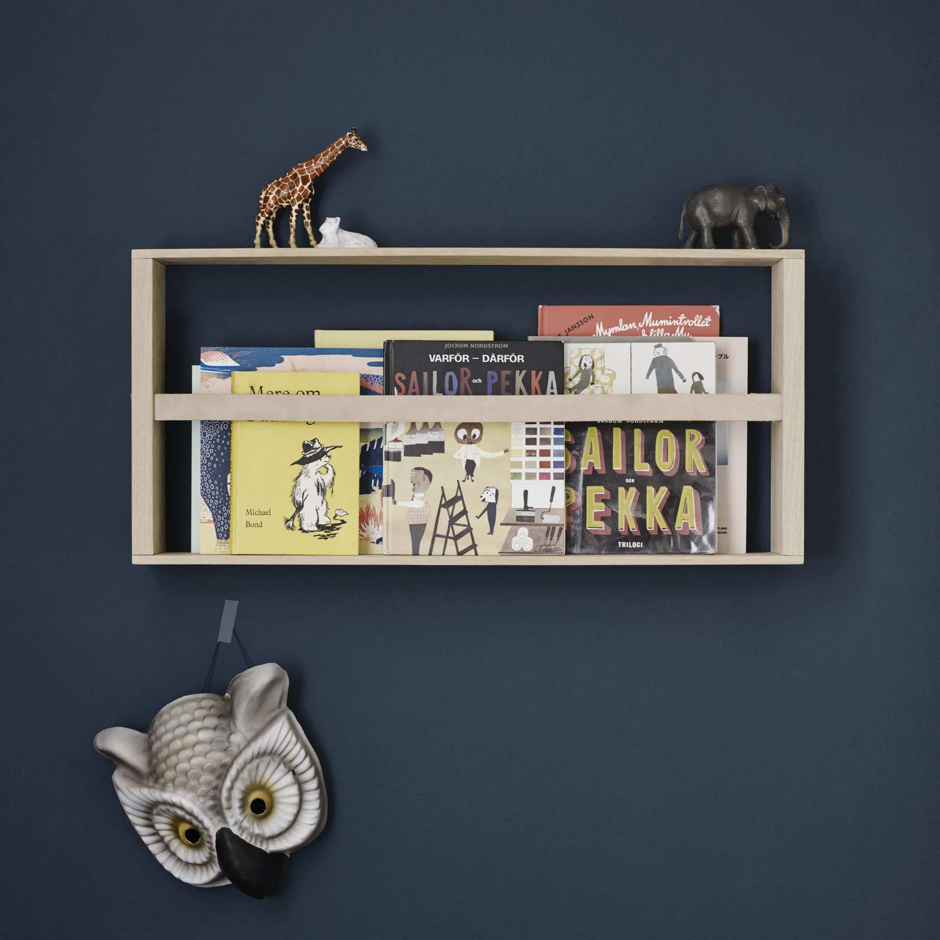 Norr tijdschriftenhouder, eiken Fritz Hansen