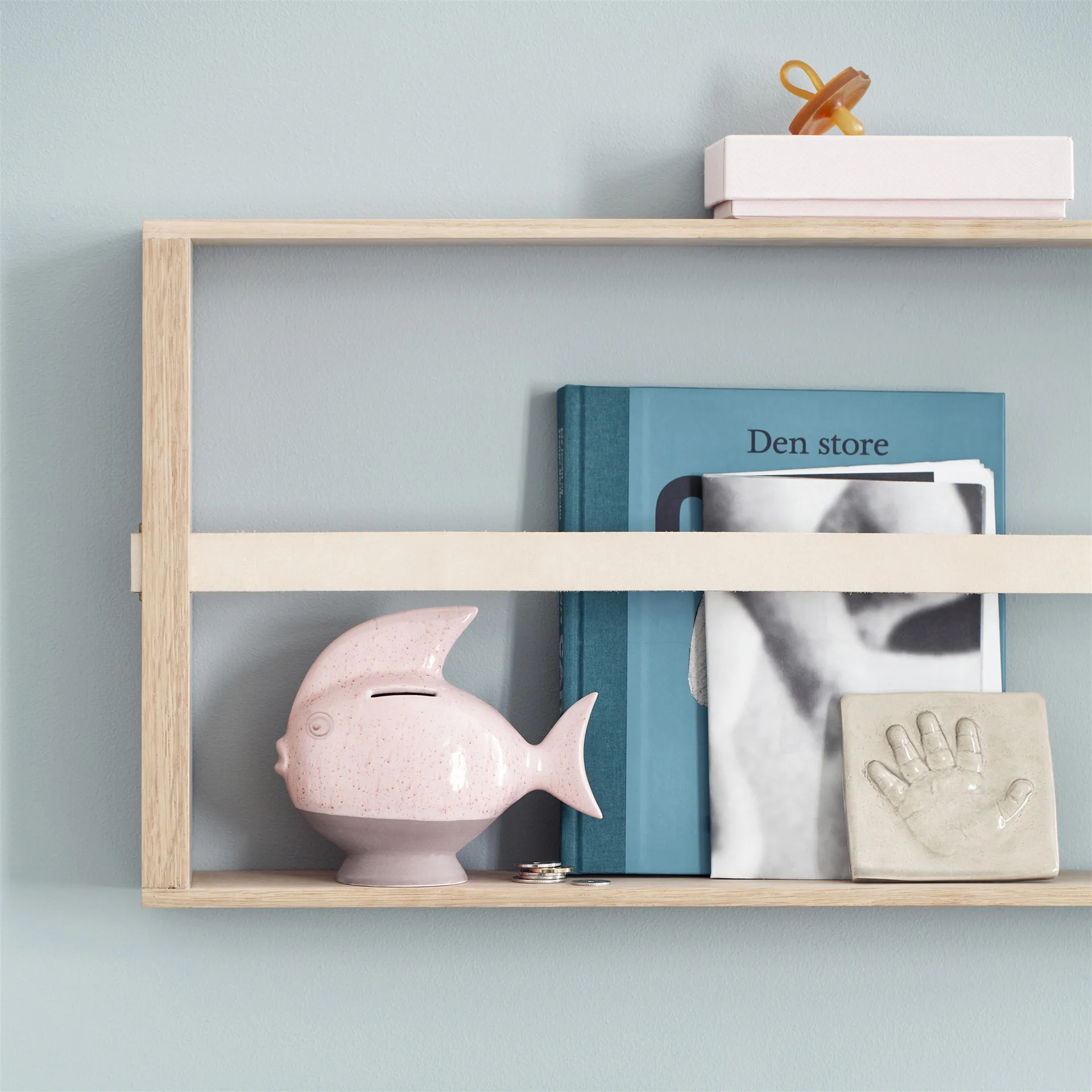 Norr tijdschriftenhouder, eiken Fritz Hansen