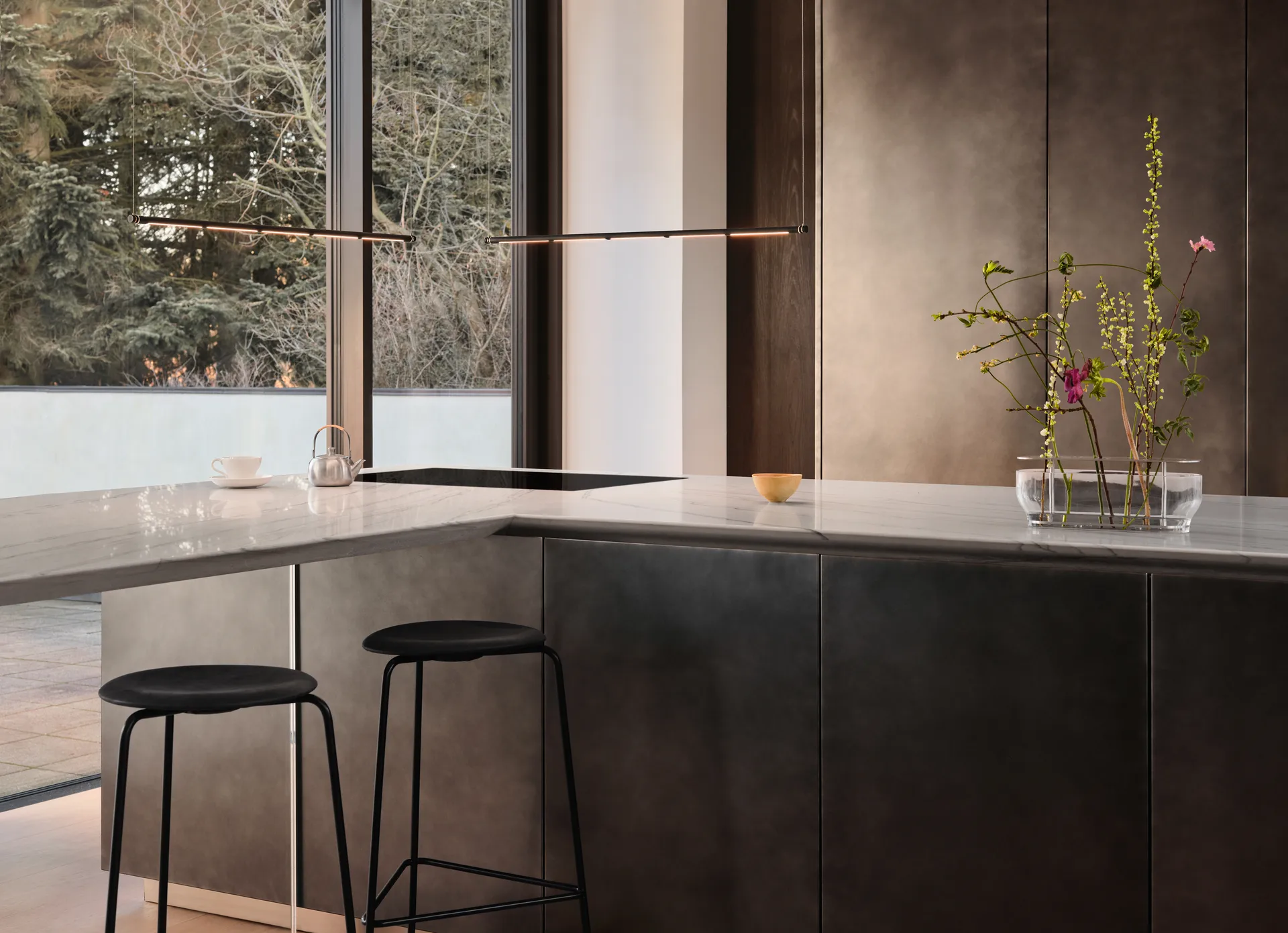 OneLine hanglamp, Zwart Fritz Hansen