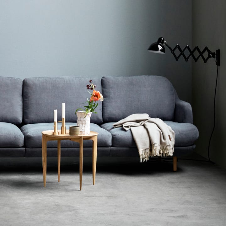Opvouwbare klaptafel, Ø 45 cm, Eikenhout Fritz Hansen