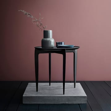 Opvouwbare klaptafel, Ø 45 cm - Zwart - Fritz Hansen