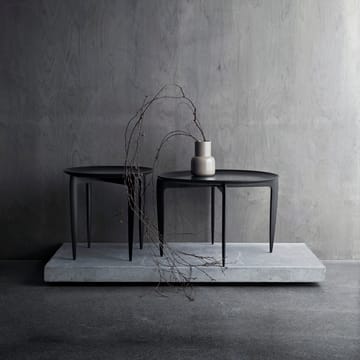 Opvouwbare klaptafel, Ø 45 cm - Zwart - Fritz Hansen