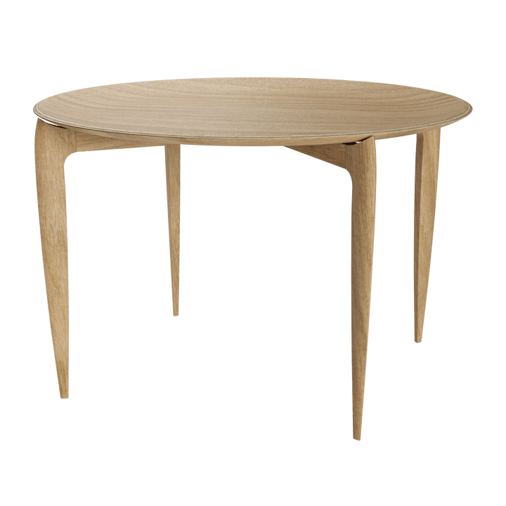 Opvouwbare klaptafel, Ø60 cm - Oiled oak - Fritz Hansen