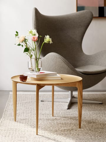 Opvouwbare klaptafel, Ø60 cm - Oiled oak - Fritz Hansen
