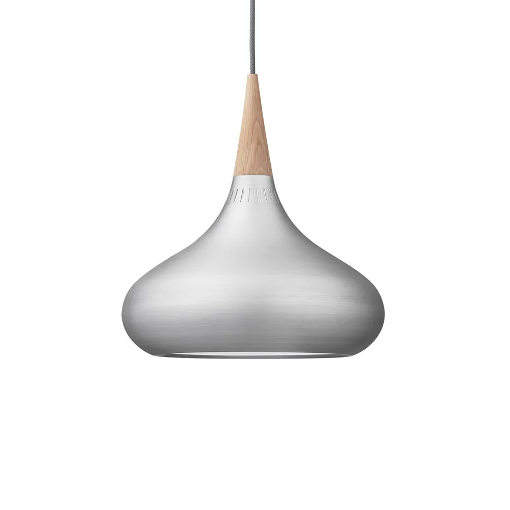 Orient P2 hanglamp, Transparant gelakt aluminium Fritz Hansen