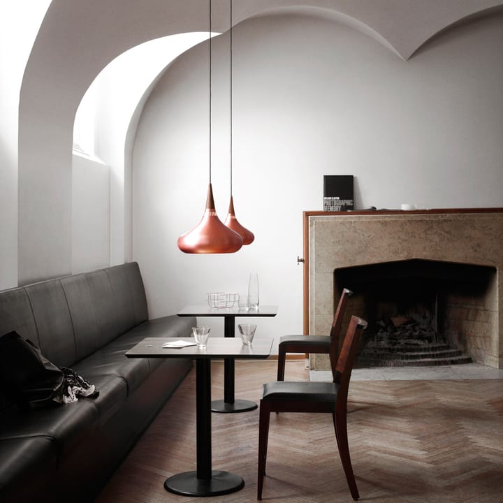 Orient P2 hanglamp, Transparant gelakt koper Fritz Hansen