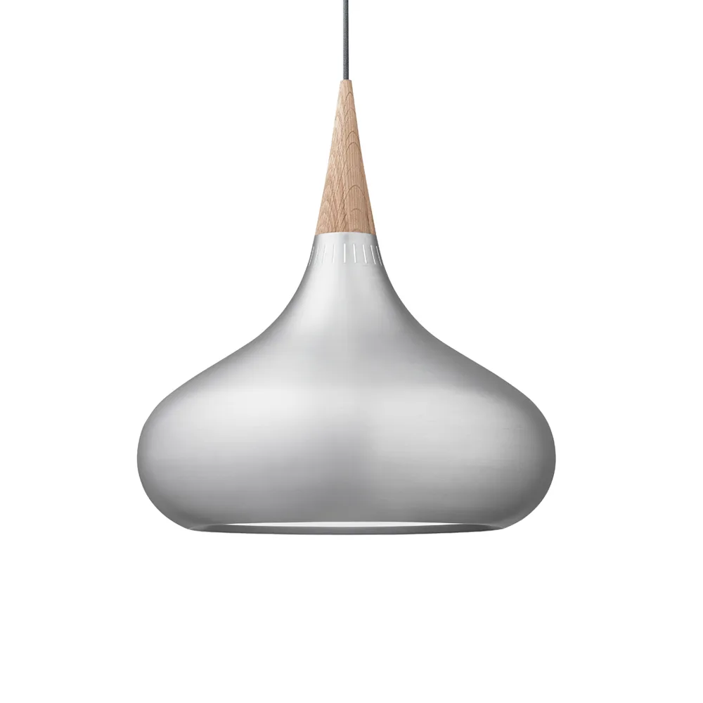 Orient P3 hanglamp, Transparant gelakt aluminium Fritz Hansen