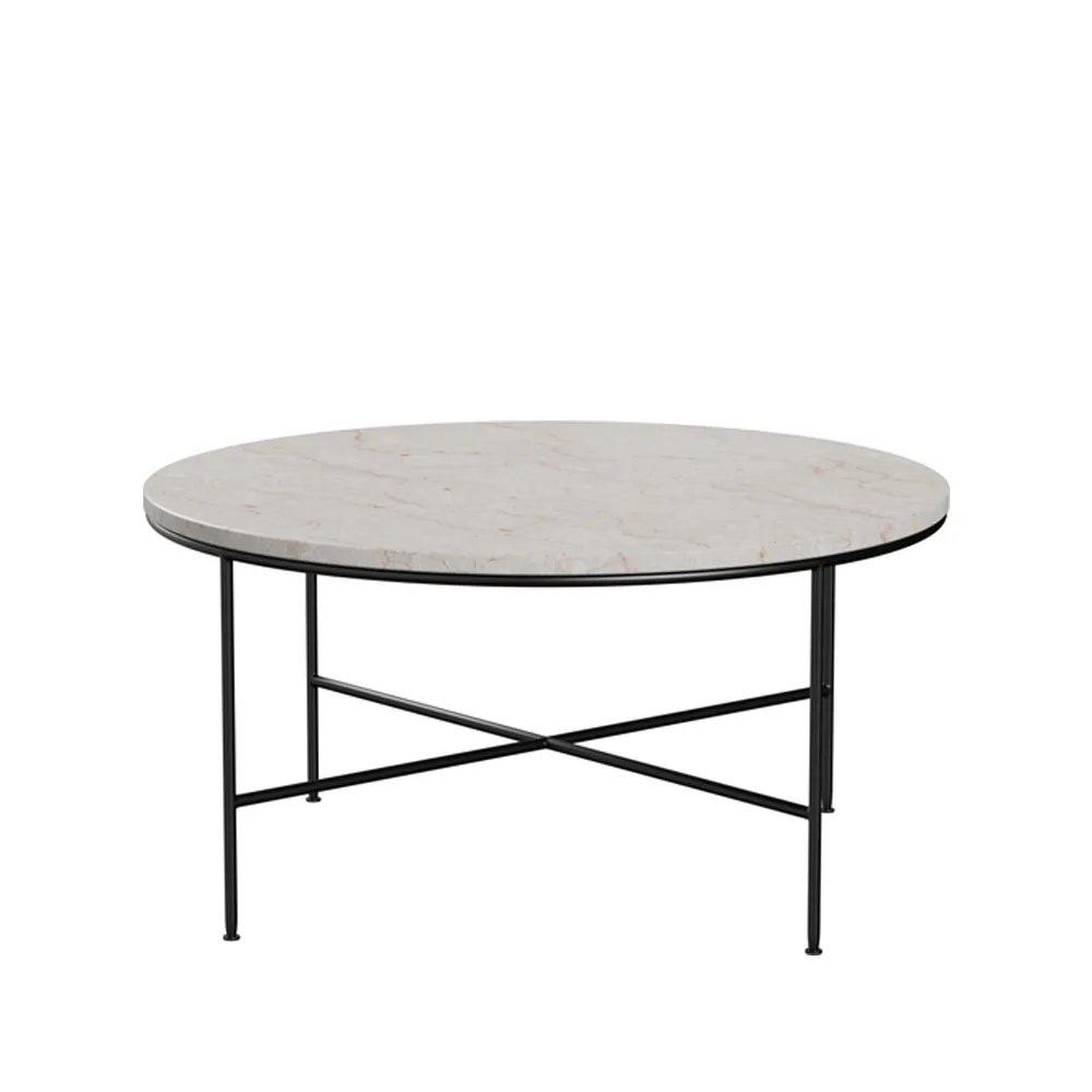 Planner MC300 salontafel, Marmer cream – zwart Fritz Hansen