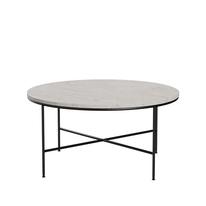 Planner MC300 salontafel - Marmer cream – zwart - Fritz Hansen