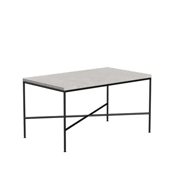 Planner MC310 salontafel - Marmer cream – zwart - Fritz Hansen