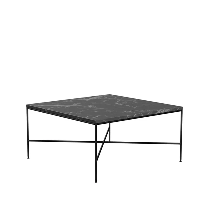 Planner MC320 salontafel - Marmer charcoal – zwart - Fritz Hansen