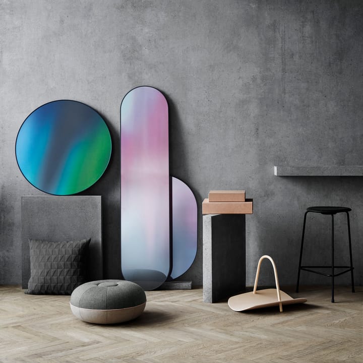 Pouf sit zitkussen, klein, Leisteen Fritz Hansen