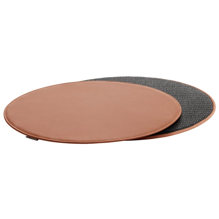 Series 7 leren stoelkussen, Bruin Fritz Hansen
