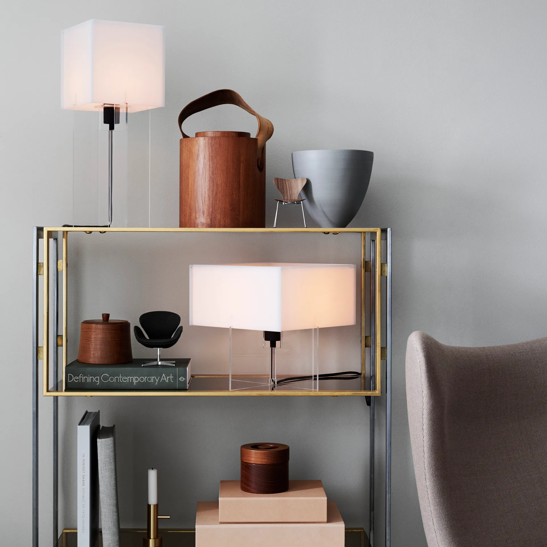 Series 7 miniatuurstoel, Walnoot Fritz Hansen