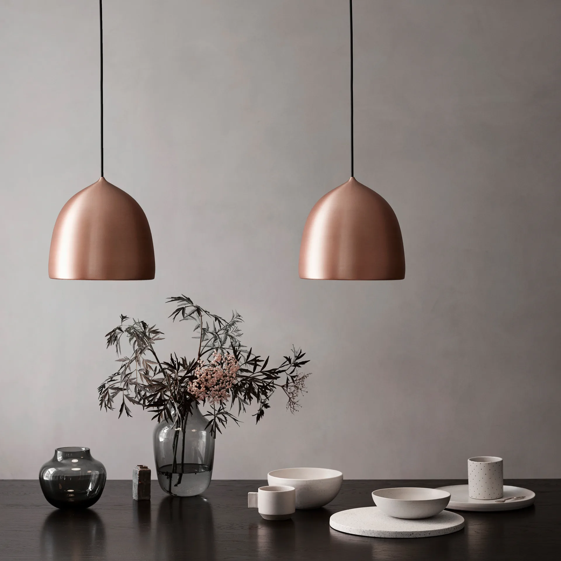 Suspence P1 hanglamp, Messing Fritz Hansen