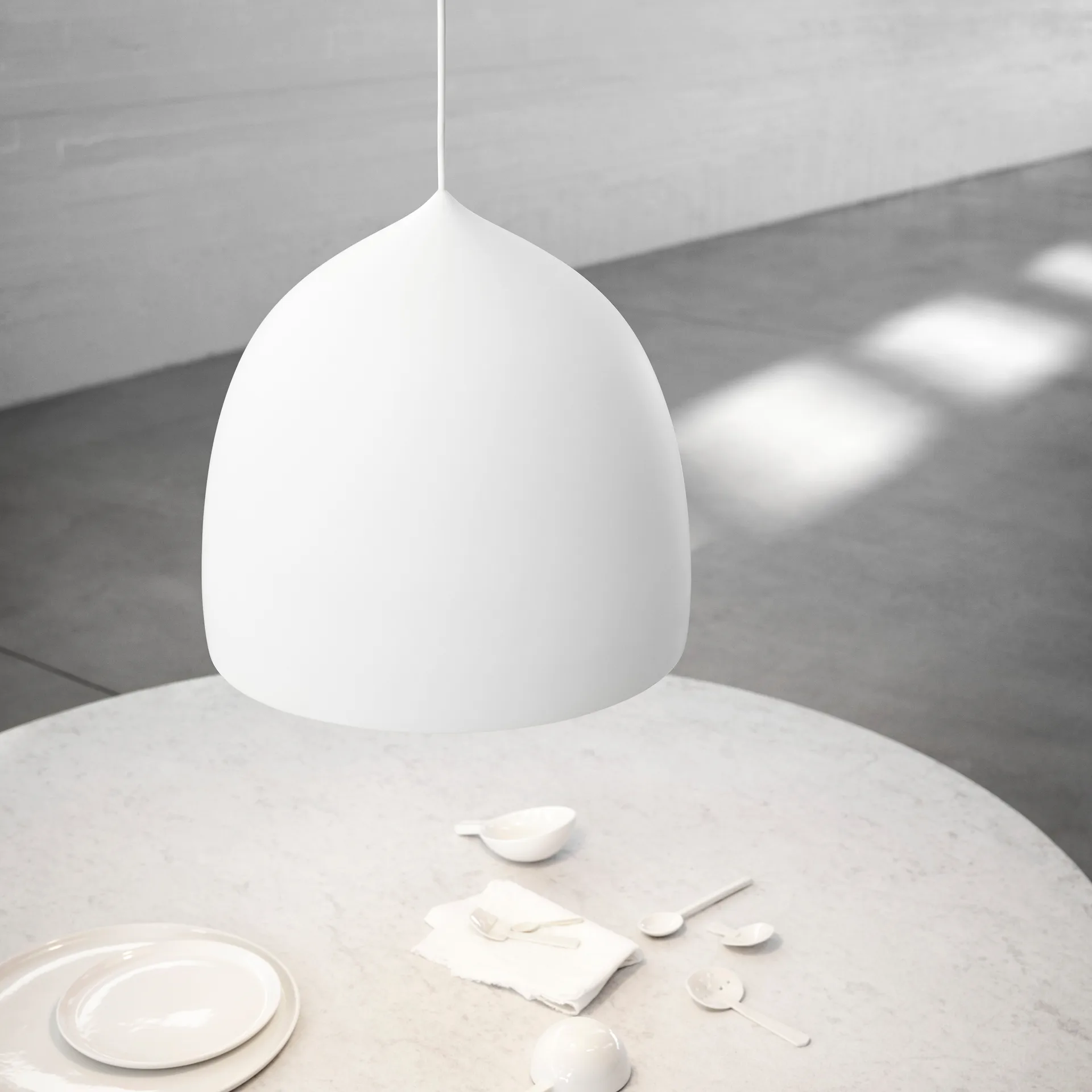 Suspence P1 hanglamp, White Fritz Hansen